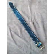 Straps - 1.5" Wide Classic Sports Car Rack 20" Extension Strap in BLACK Leather (SINGLE STRAP)